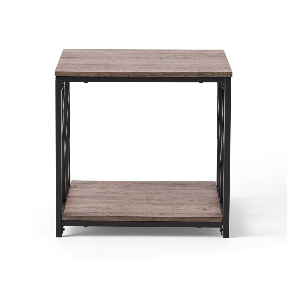 Thicket Industrial Modern Coffee Table by Christopher Knight Home
