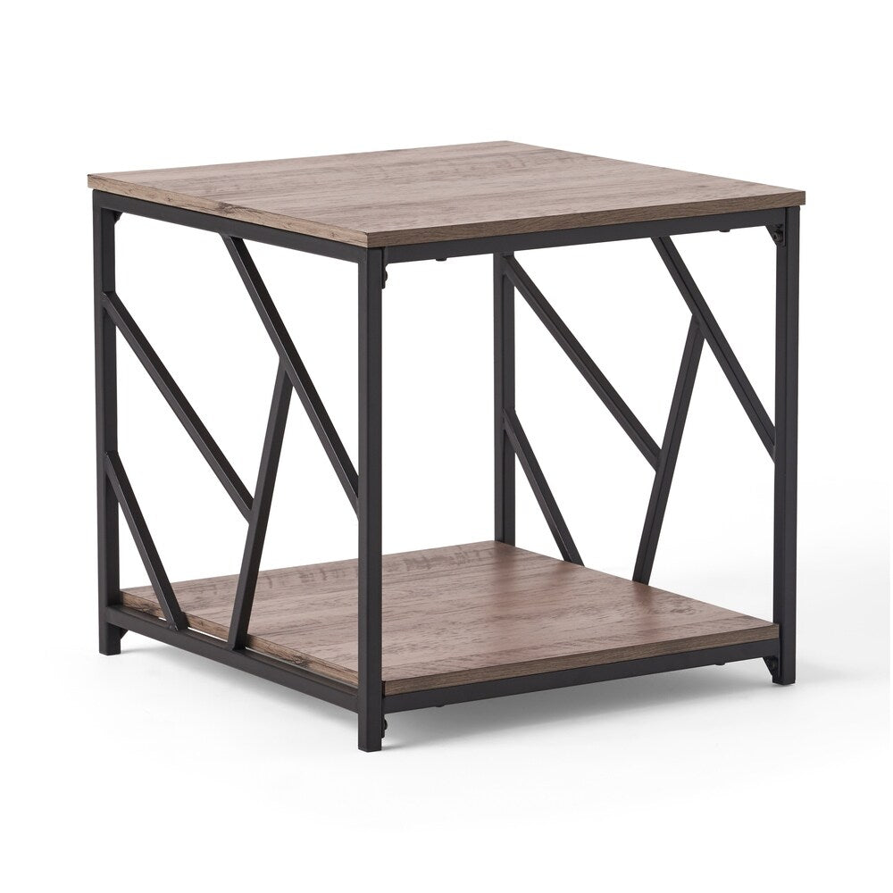 Thicket Industrial Modern Coffee Table by Christopher Knight Home
