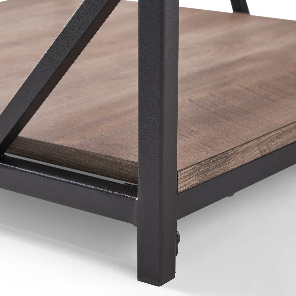 Thicket Industrial Modern Coffee Table by Christopher Knight Home