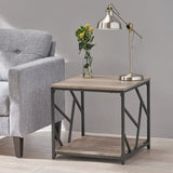 Thicket Industrial Modern Coffee Table by Christopher Knight Home