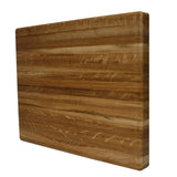 Kobi Blocks Premium White Oak Edge Grain Rectangle Butcher Block 1-inch Thick Cutting Board
