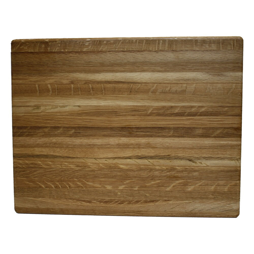 Kobi Blocks Premium White Oak Edge Grain Square Butcher Block 2.5-inch Thick Cutting Board