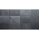 Thin Flexible Natural Stone Veneer Sheet Black Slate