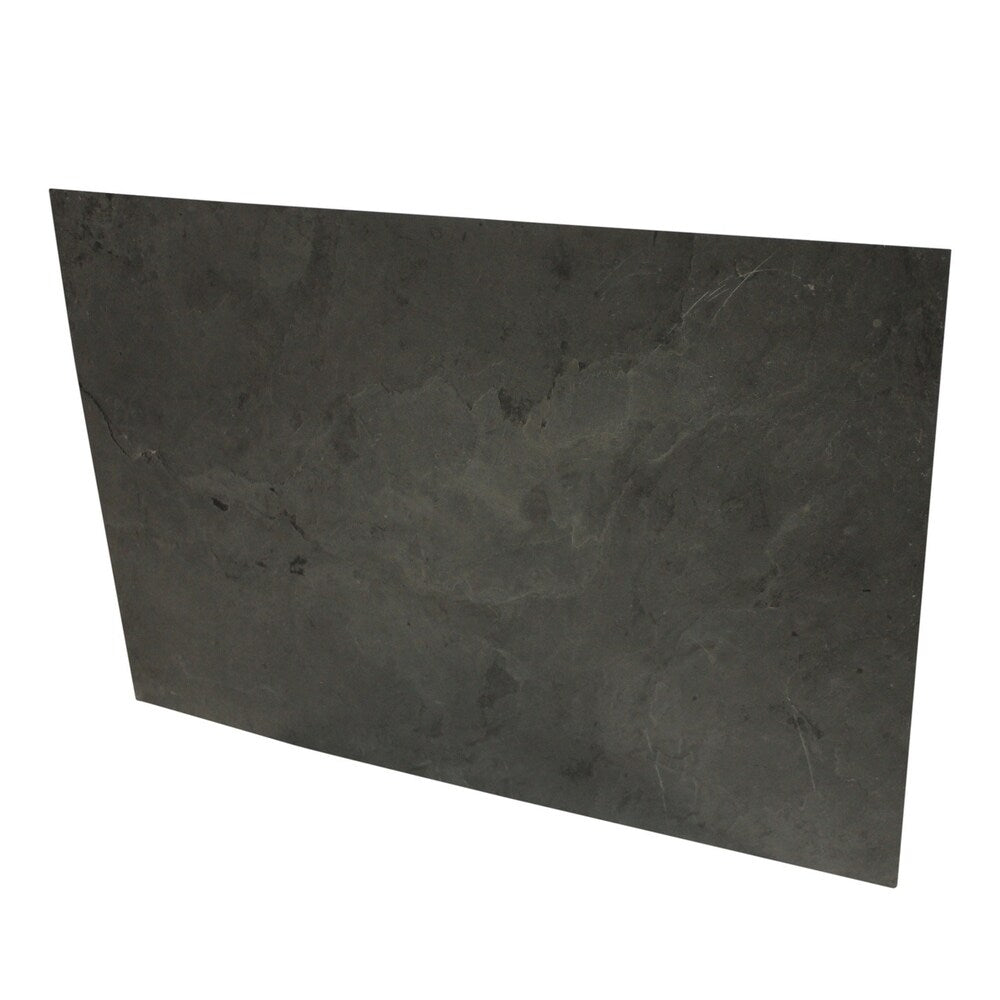 Thin Flexible Natural Stone Veneer Sheet Black Slate