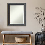 Beveled Wall Mirror - Thomas Black Bronze Frame - Thomas Black Bronze