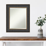 Beveled Wall Mirror - Thomas Black Bronze Frame - Thomas Black Bronze