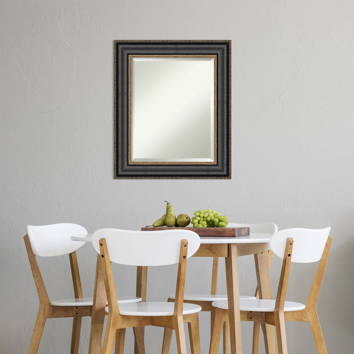 Beveled Wall Mirror - Thomas Black Bronze Frame - Thomas Black Bronze