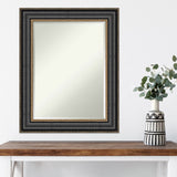 Beveled Wall Mirror - Thomas Black Bronze Frame - Thomas Black Bronze