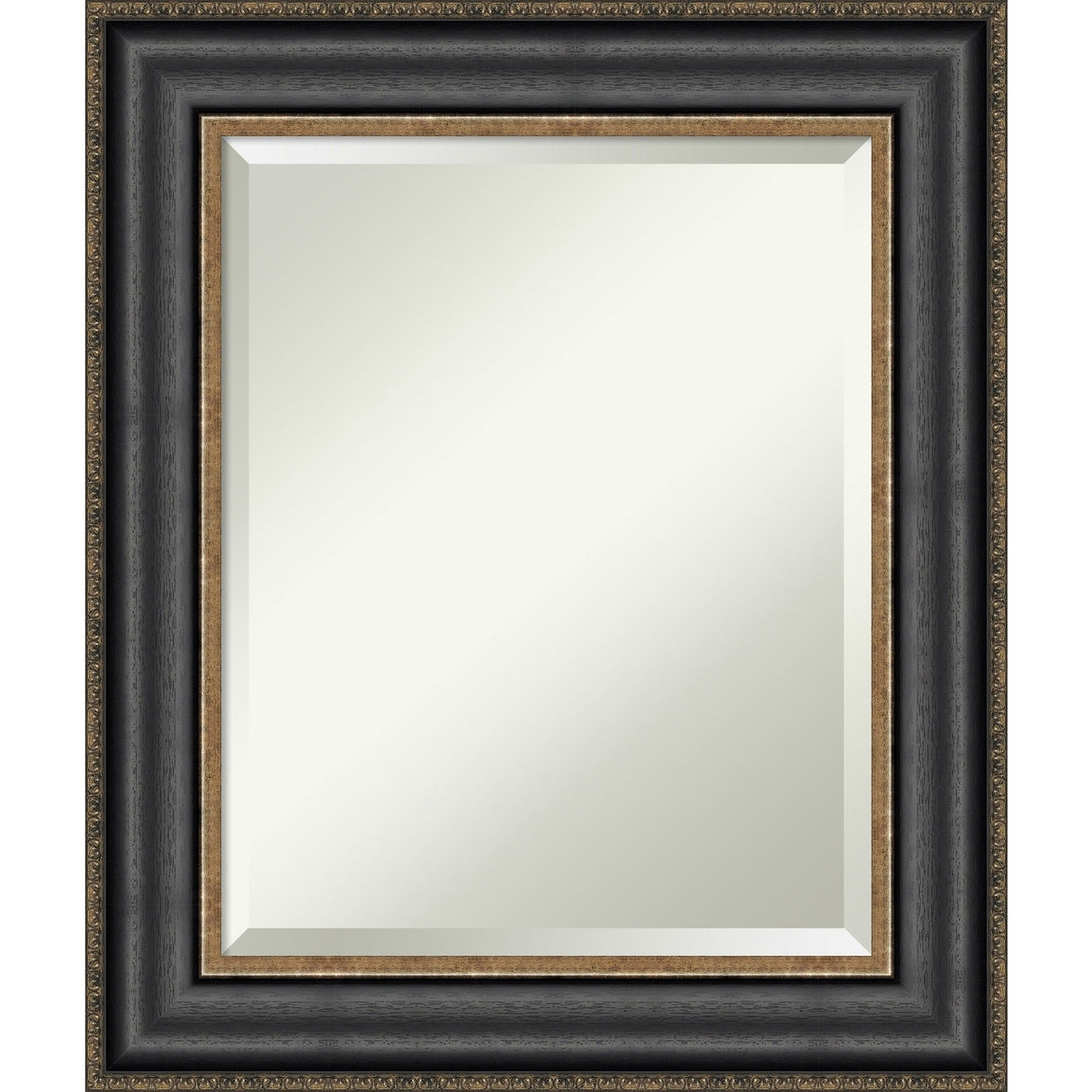 Beveled Wall Mirror - Thomas Black Bronze Frame - Thomas Black Bronze