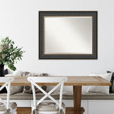 Beveled Wall Mirror - Thomas Black Bronze Frame - Thomas Black Bronze