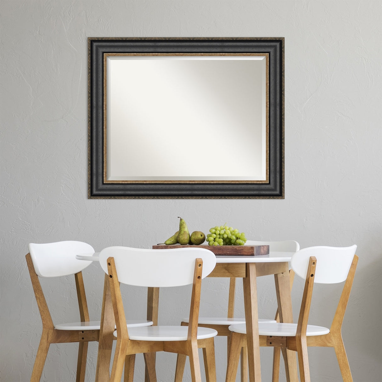Beveled Wall Mirror - Thomas Black Bronze Frame - Thomas Black Bronze