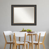 Beveled Wall Mirror - Thomas Black Bronze Frame - Thomas Black Bronze