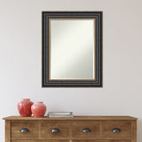 Beveled Wall Mirror - Thomas Black Bronze Frame - Thomas Black Bronze