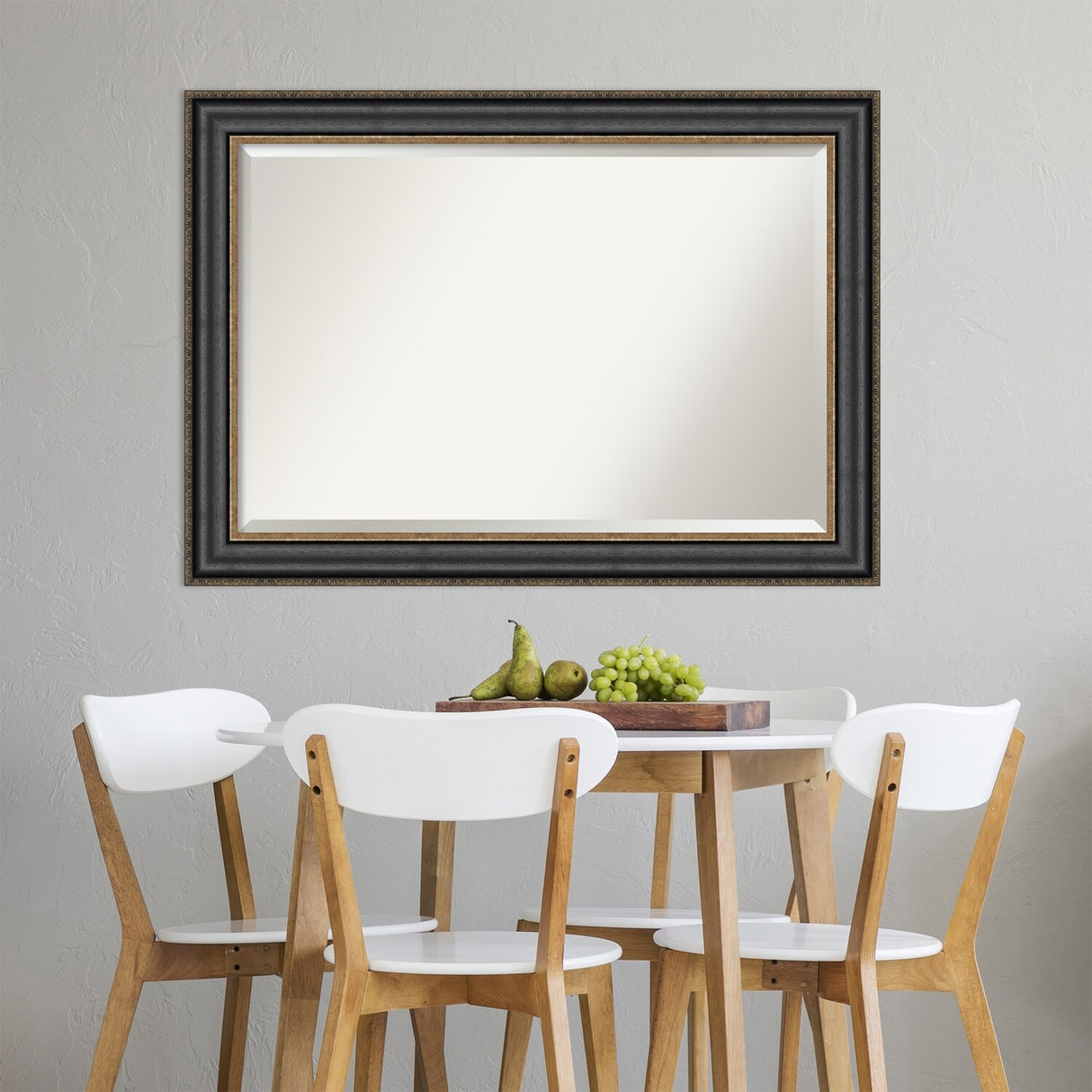 Beveled Wall Mirror - Thomas Black Bronze Frame - Thomas Black Bronze