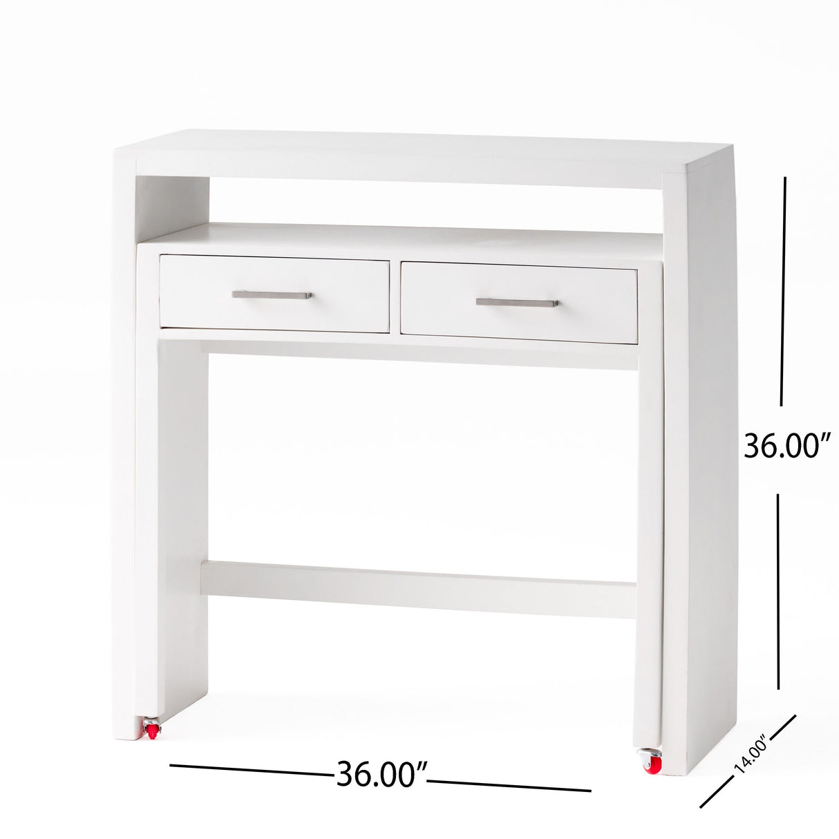 Thorsen Mango Wood Secretary Desk with Storage by Christopher Knight Home