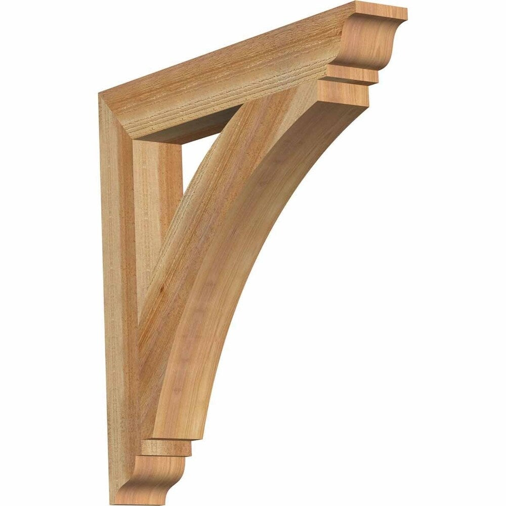 Thorton Traditional Rough Sawn Bracket, Western Red Cedar