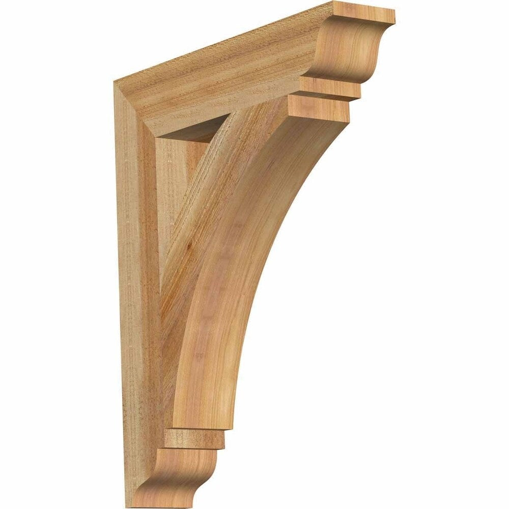 Thorton Traditional Rough Sawn Bracket, Western Red Cedar