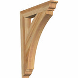 Thorton Traditional Rough Sawn Bracket, Western Red Cedar