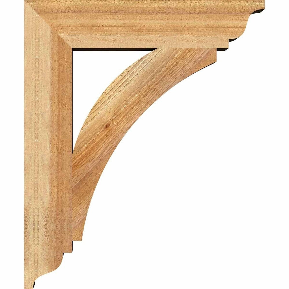 Thorton Traditional Rough Sawn Bracket, Western Red Cedar