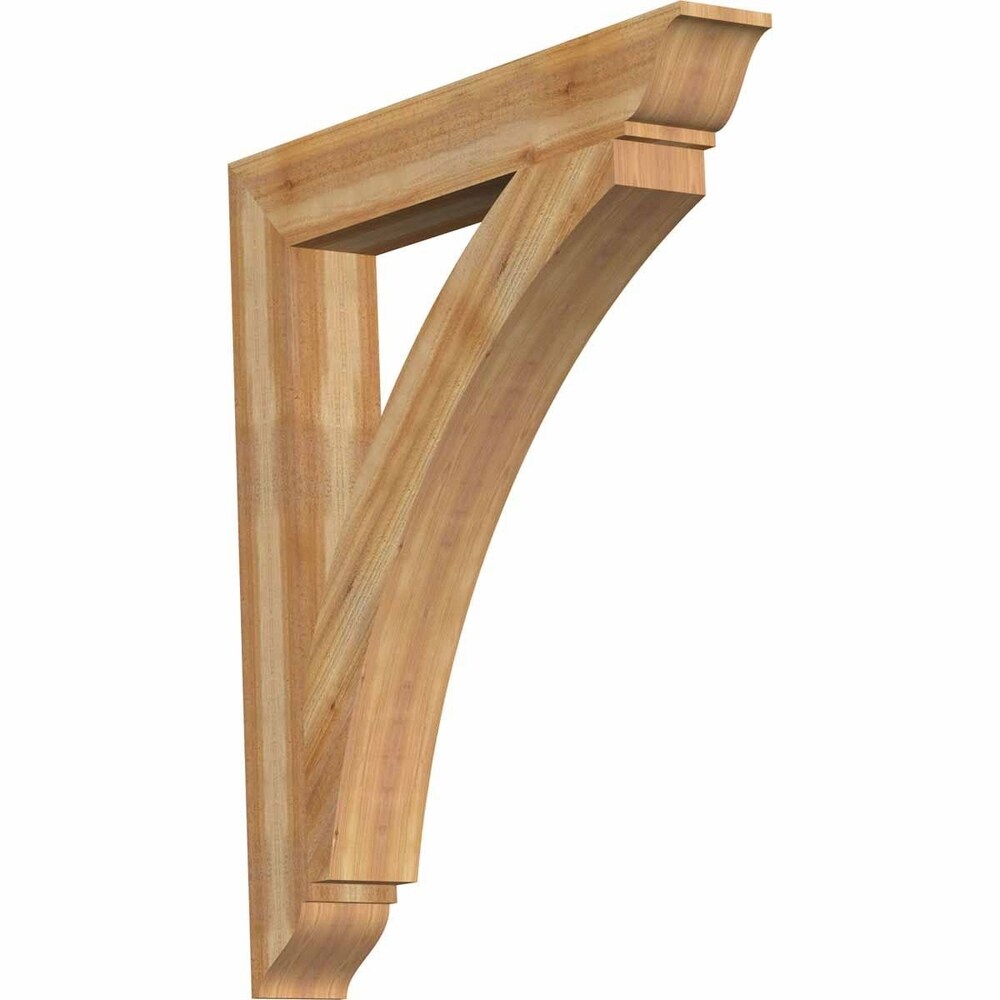 Thorton Traditional Rough Sawn Bracket, Western Red Cedar