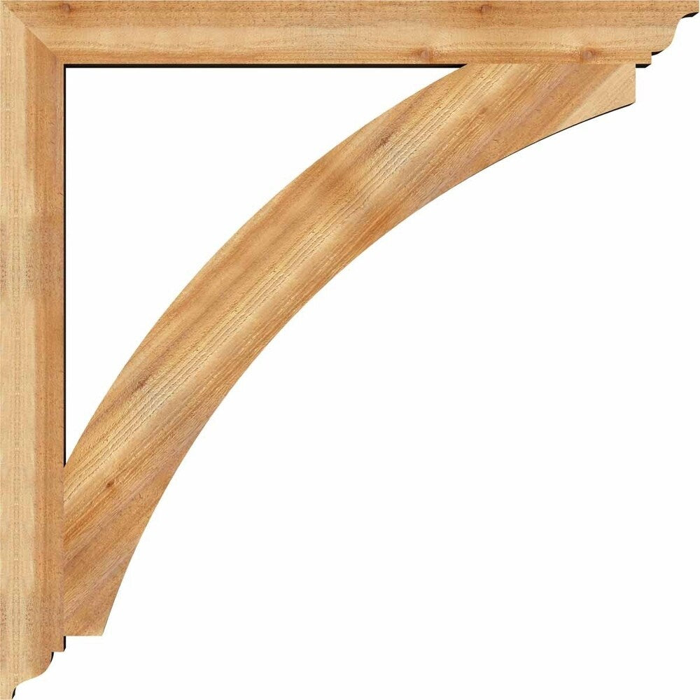 Thorton Traditional Rough Sawn Bracket, Western Red Cedar
