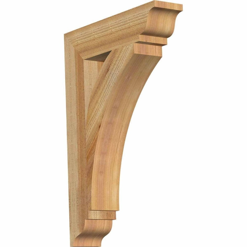 Thorton Traditional Rough Sawn Bracket, Western Red Cedar
