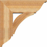 Thorton Traditional Rough Sawn Bracket, Western Red Cedar
