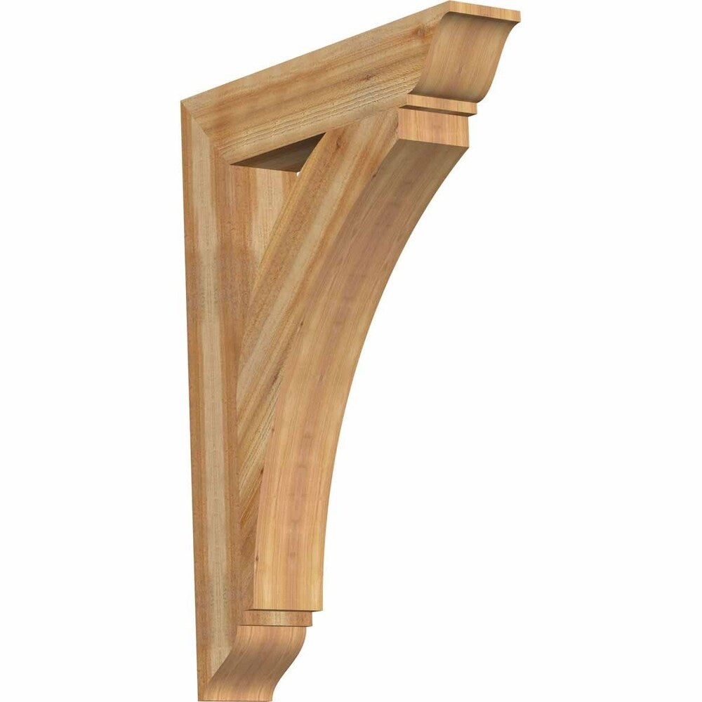 Thorton Traditional Rough Sawn Bracket, Western Red Cedar
