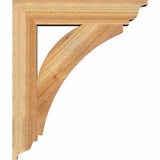 Thorton Traditional Rough Sawn Bracket, Western Red Cedar