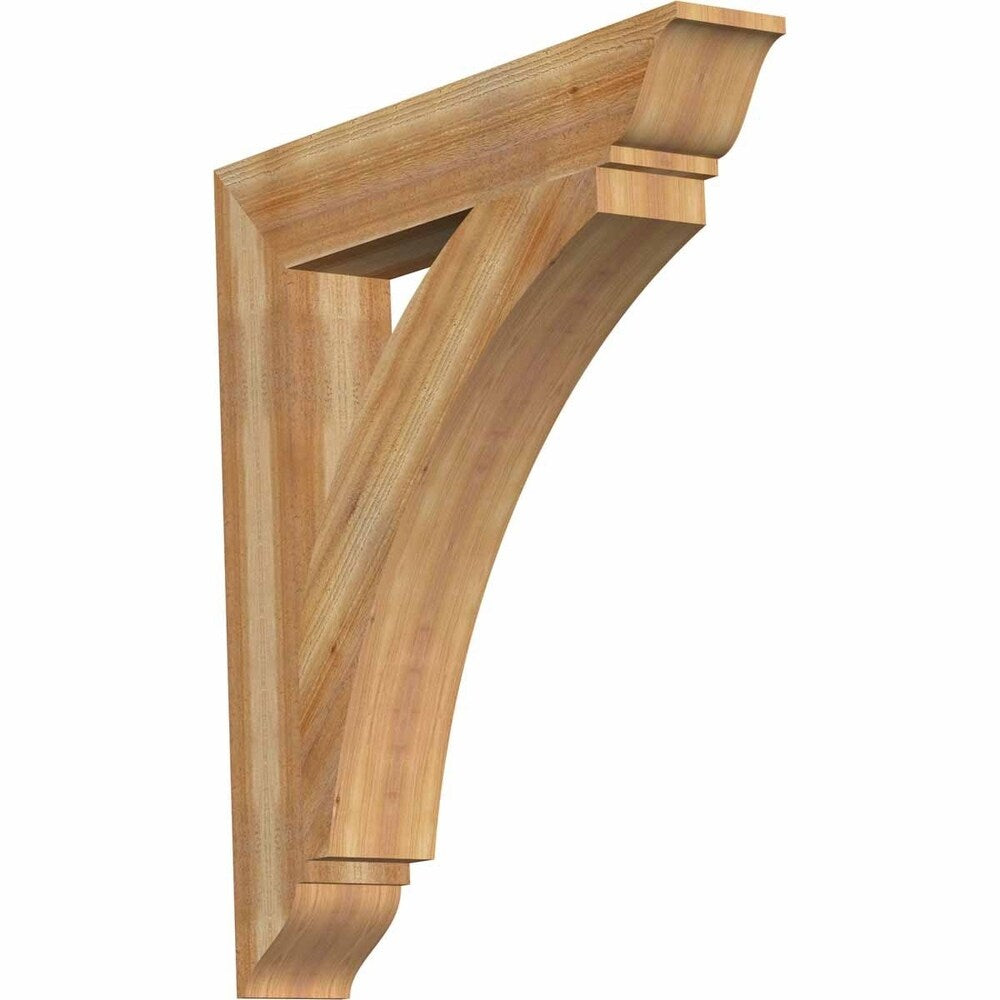 Thorton Traditional Rough Sawn Bracket, Western Red Cedar