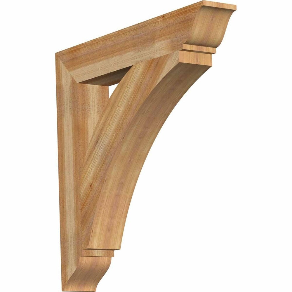 Thorton Traditional Rough Sawn Bracket, Western Red Cedar