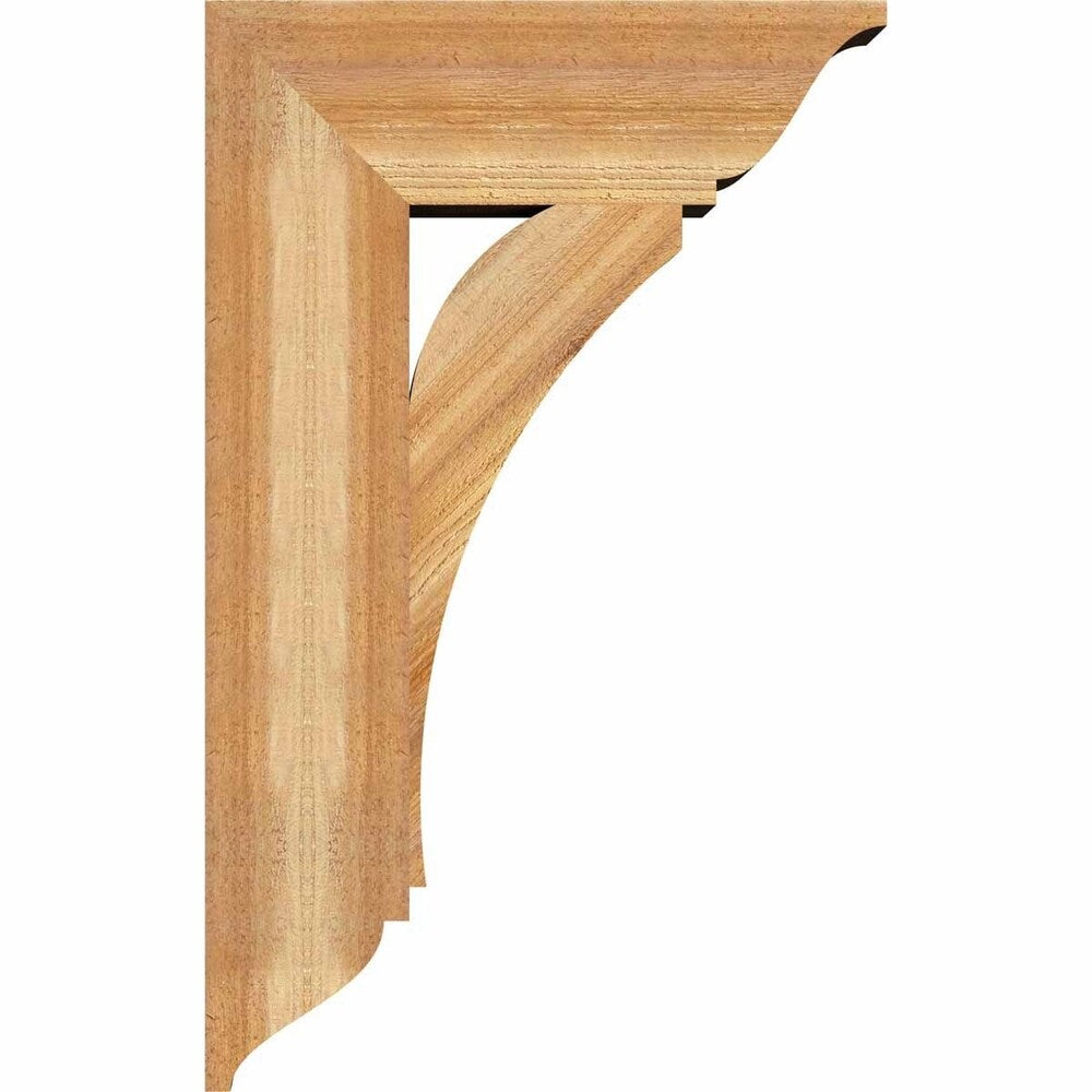 Thorton Traditional Rough Sawn Bracket, Western Red Cedar