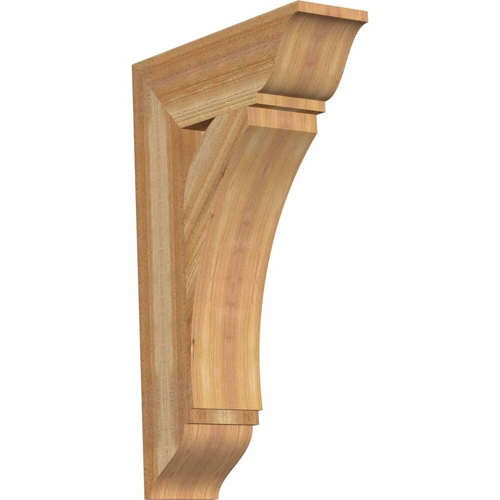 Thorton Traditional Rough Sawn Bracket, Western Red Cedar