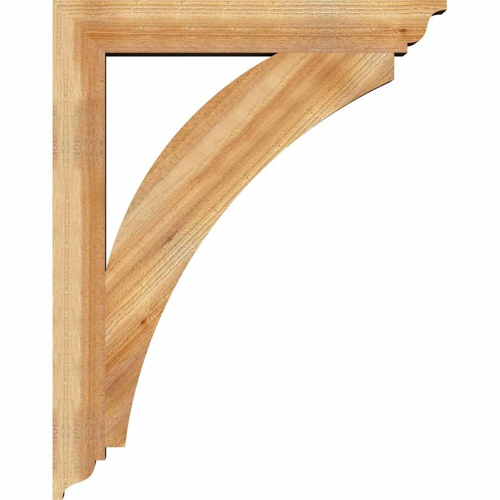 Thorton Traditional Rough Sawn Bracket, Western Red Cedar