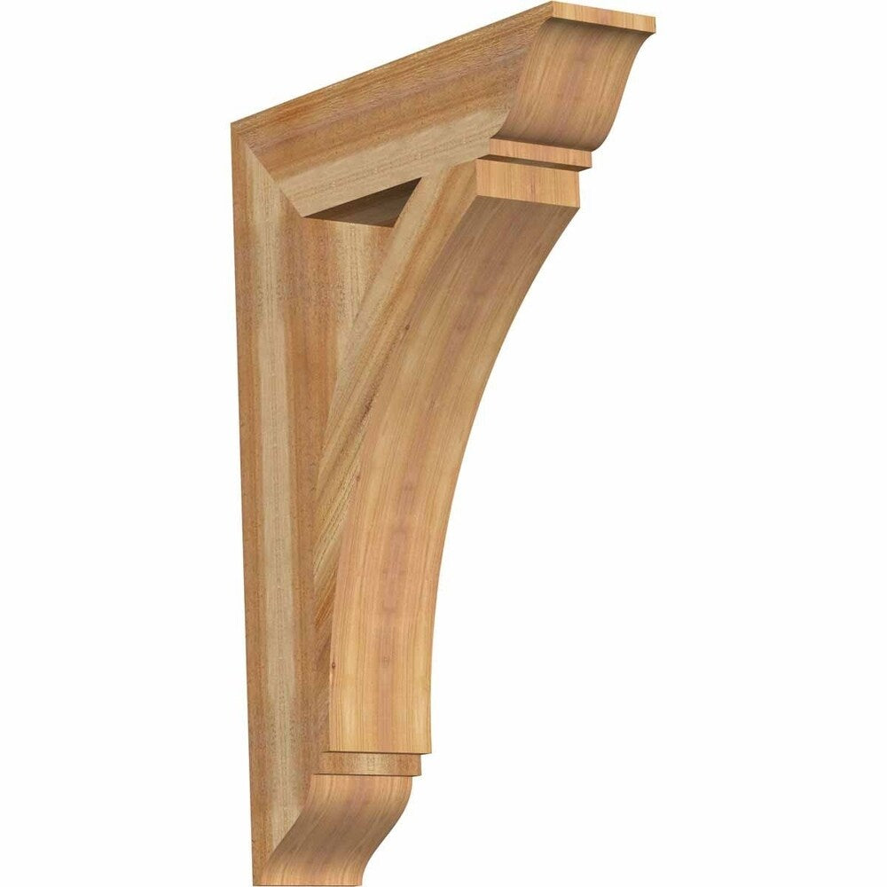 Thorton Traditional Rough Sawn Bracket, Western Red Cedar