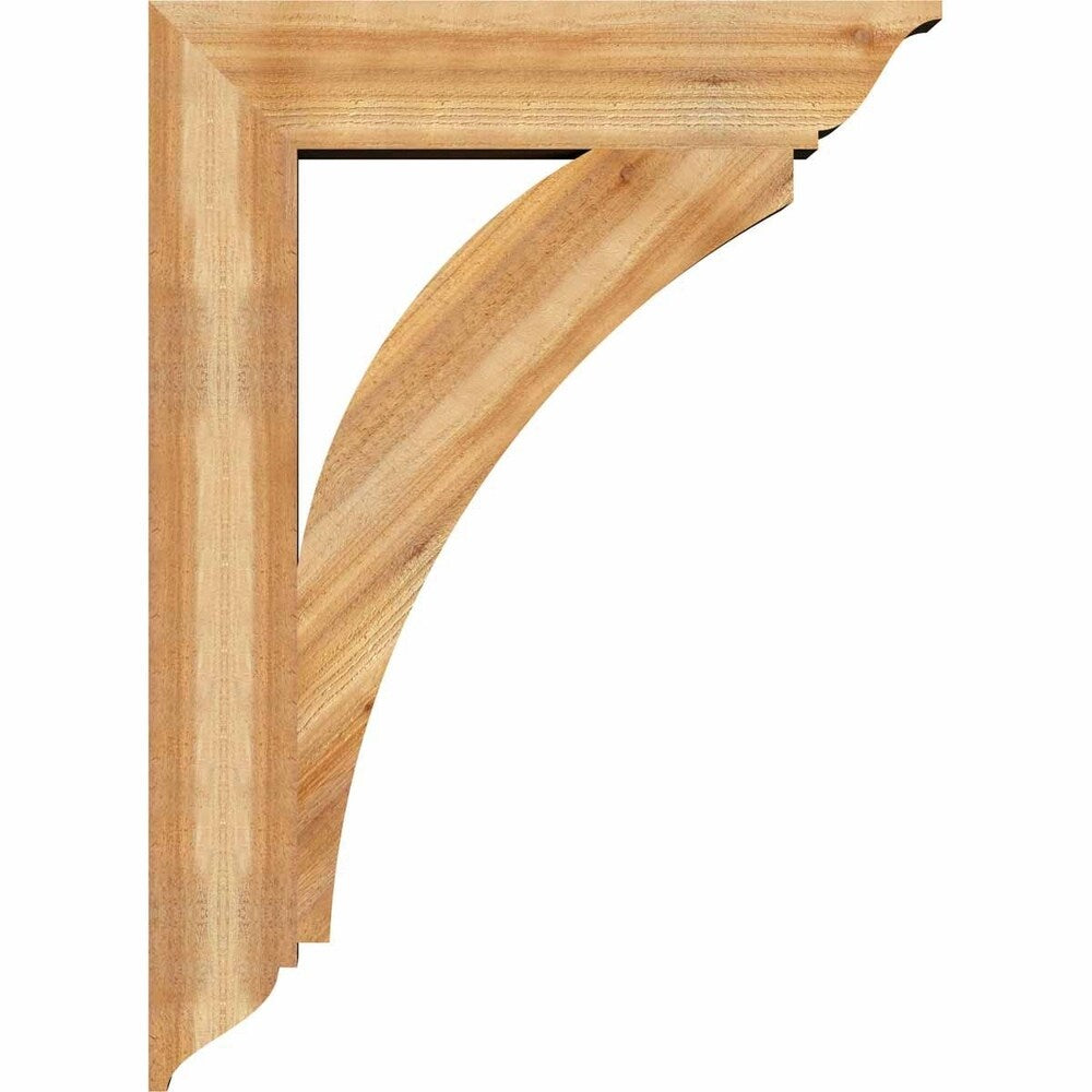 Thorton Traditional Rough Sawn Bracket, Western Red Cedar