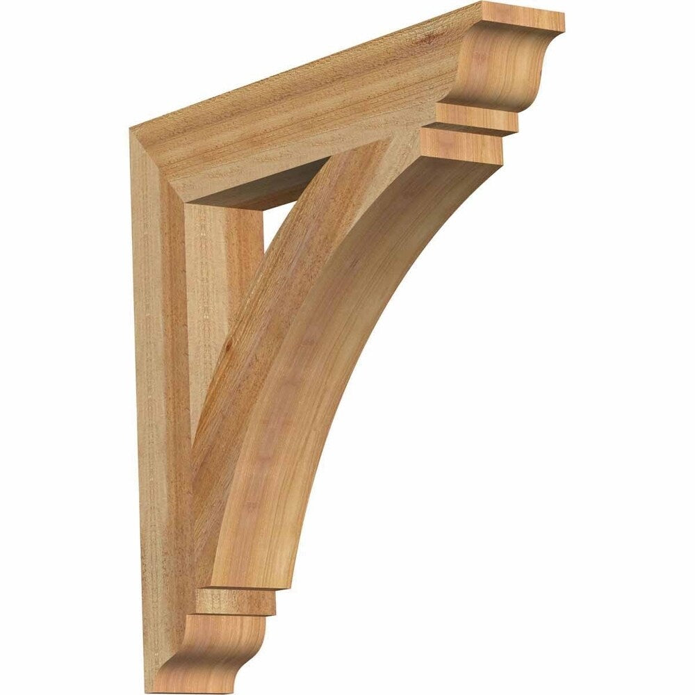 Thorton Traditional Rough Sawn Bracket, Western Red Cedar