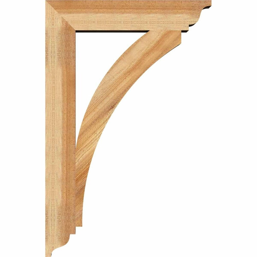 Thorton Traditional Rough Sawn Bracket, Western Red Cedar