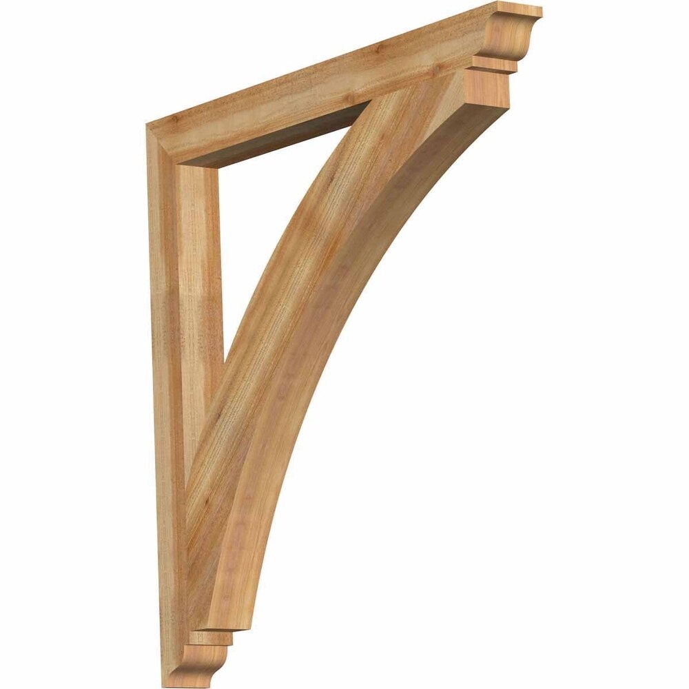 Thorton Traditional Rough Sawn Bracket, Western Red Cedar