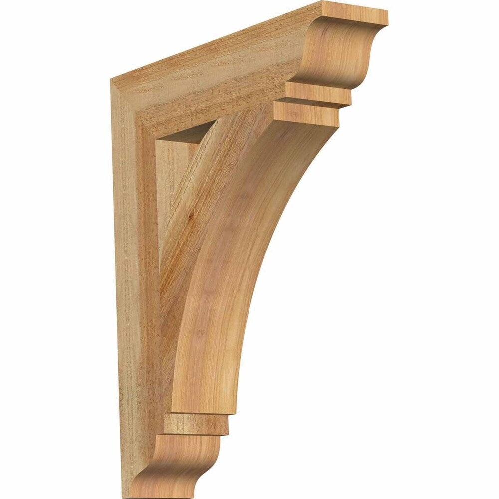 Thorton Traditional Rough Sawn Bracket, Western Red Cedar