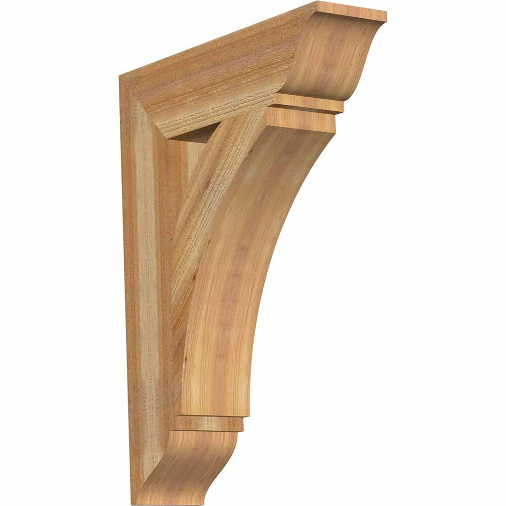 Thorton Traditional Rough Sawn Bracket, Western Red Cedar