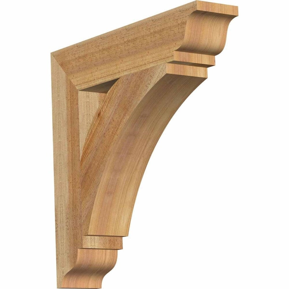 Thorton Traditional Rough Sawn Bracket, Western Red Cedar