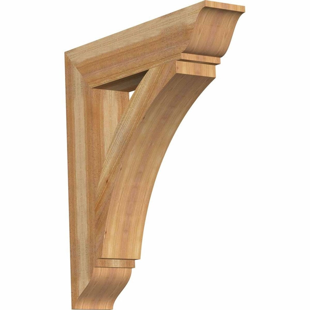 Thorton Traditional Rough Sawn Bracket, Western Red Cedar