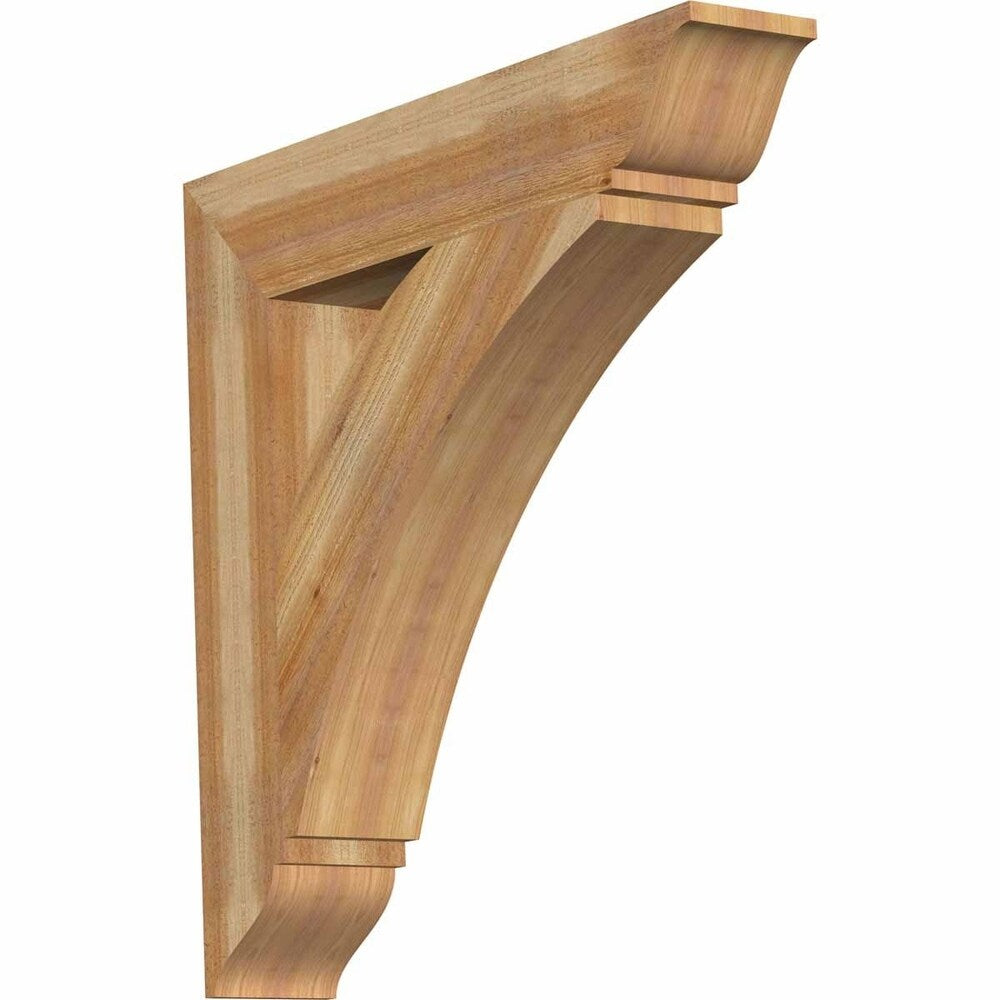 Thorton Traditional Rough Sawn Bracket, Western Red Cedar