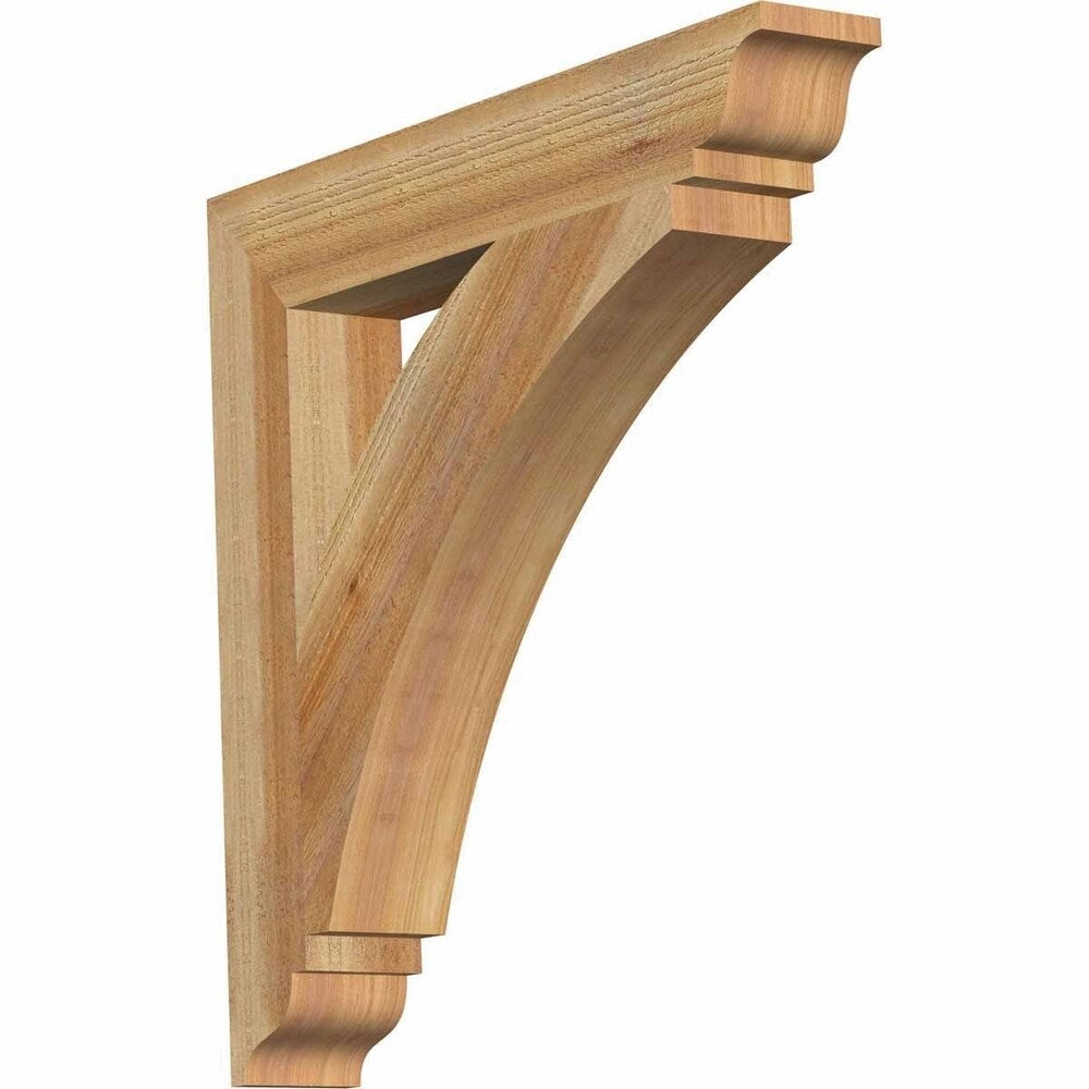 Thorton Traditional Rough Sawn Bracket, Western Red Cedar