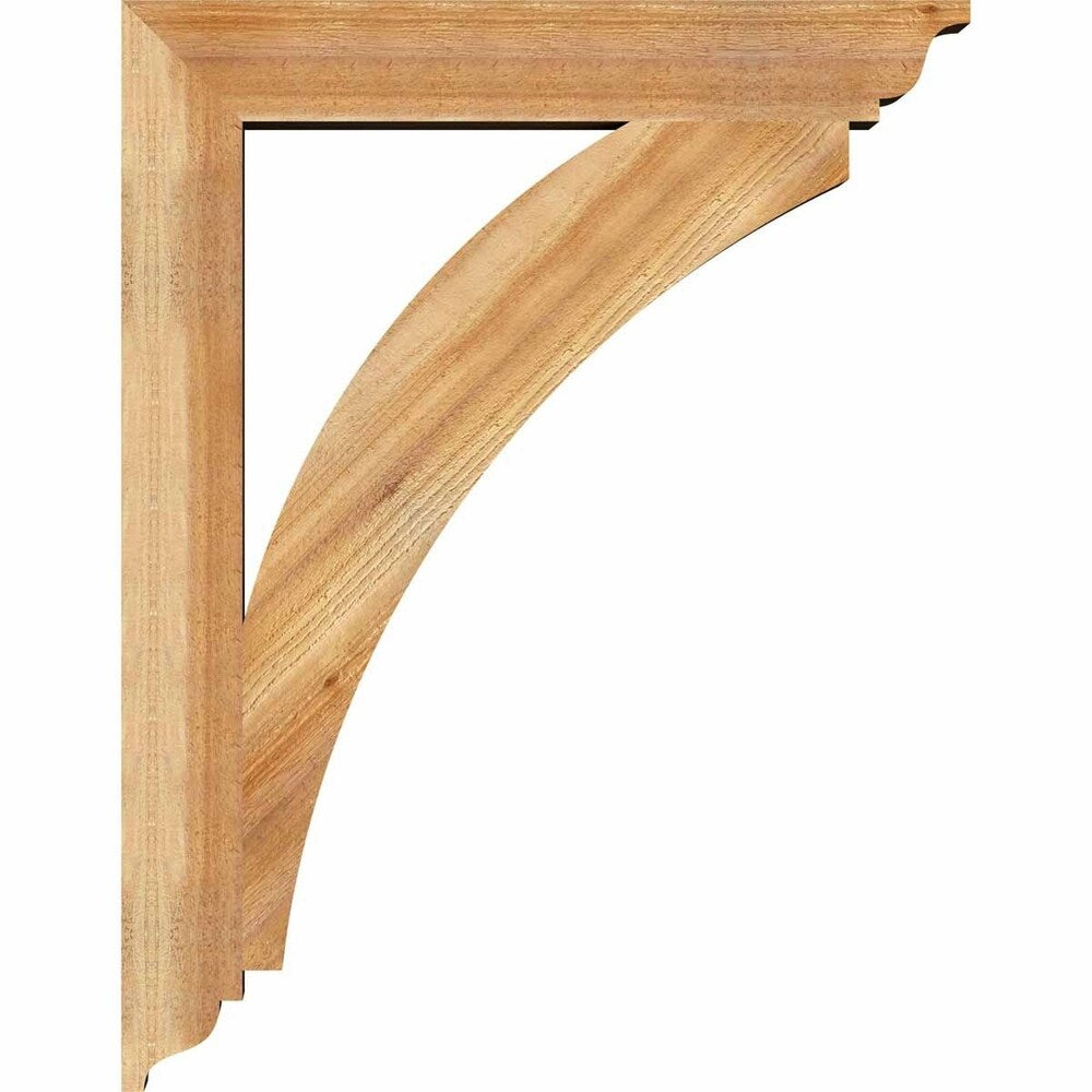 Thorton Traditional Rough Sawn Bracket, Western Red Cedar