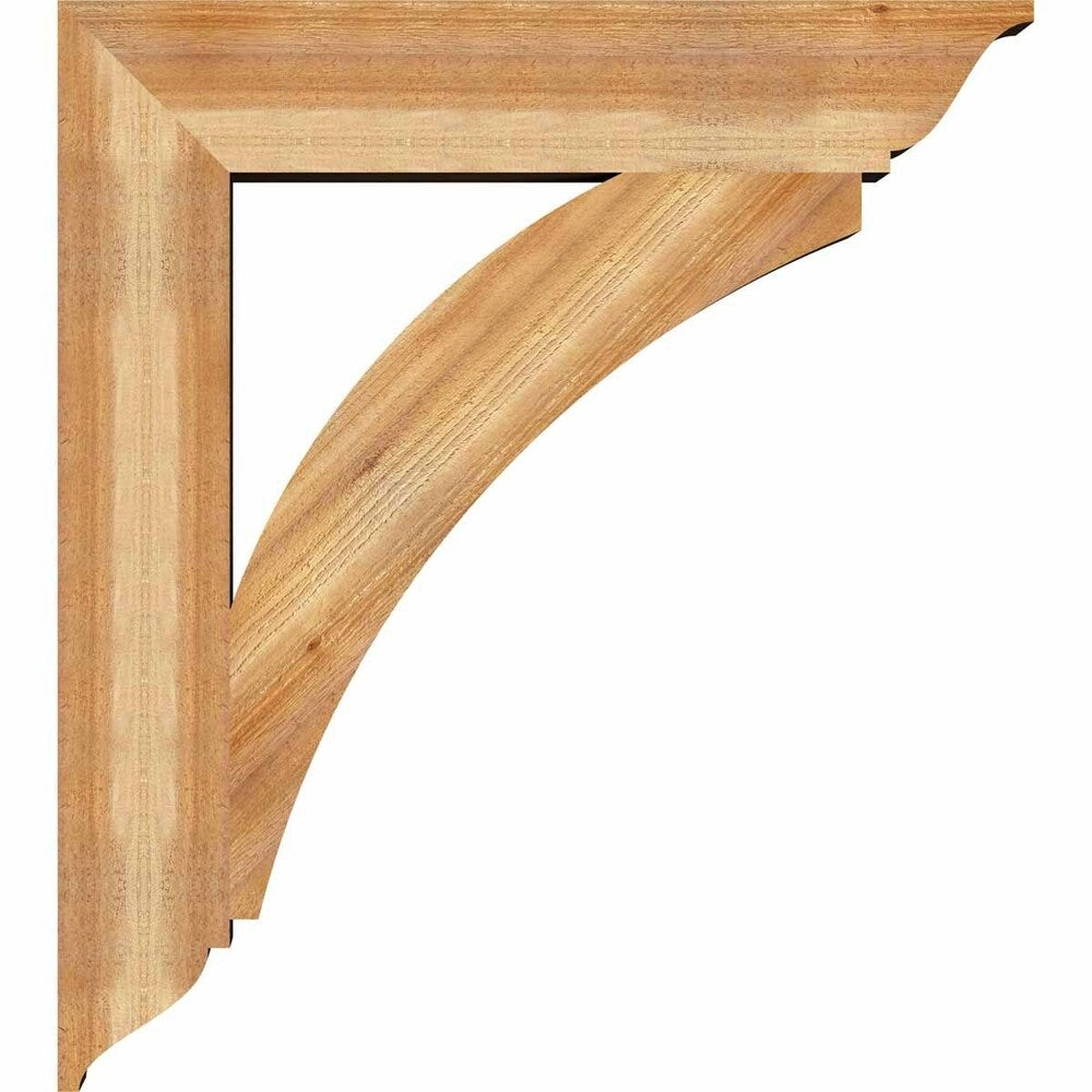 Thorton Traditional Rough Sawn Bracket, Western Red Cedar