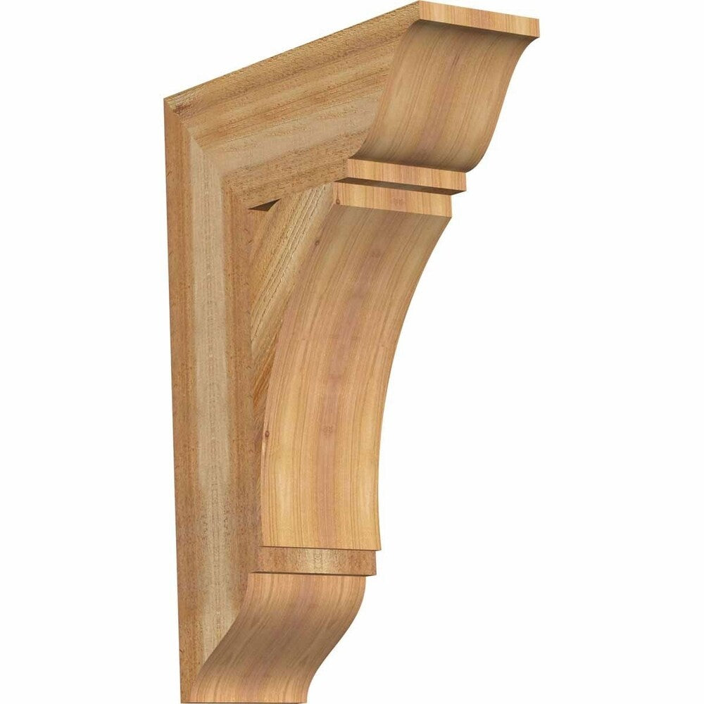 Thorton Traditional Rough Sawn Bracket, Western Red Cedar