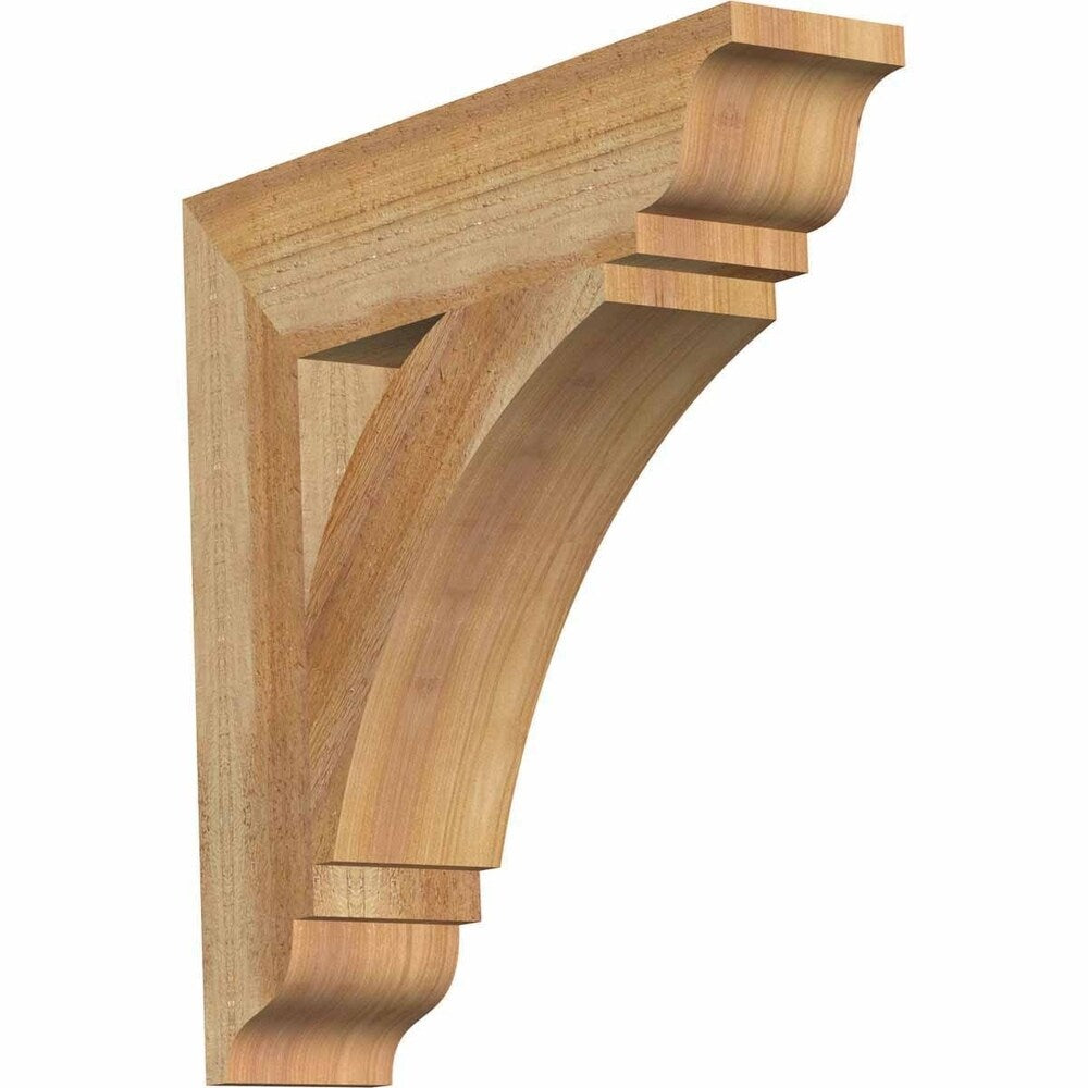 Thorton Traditional Rough Sawn Bracket, Western Red Cedar