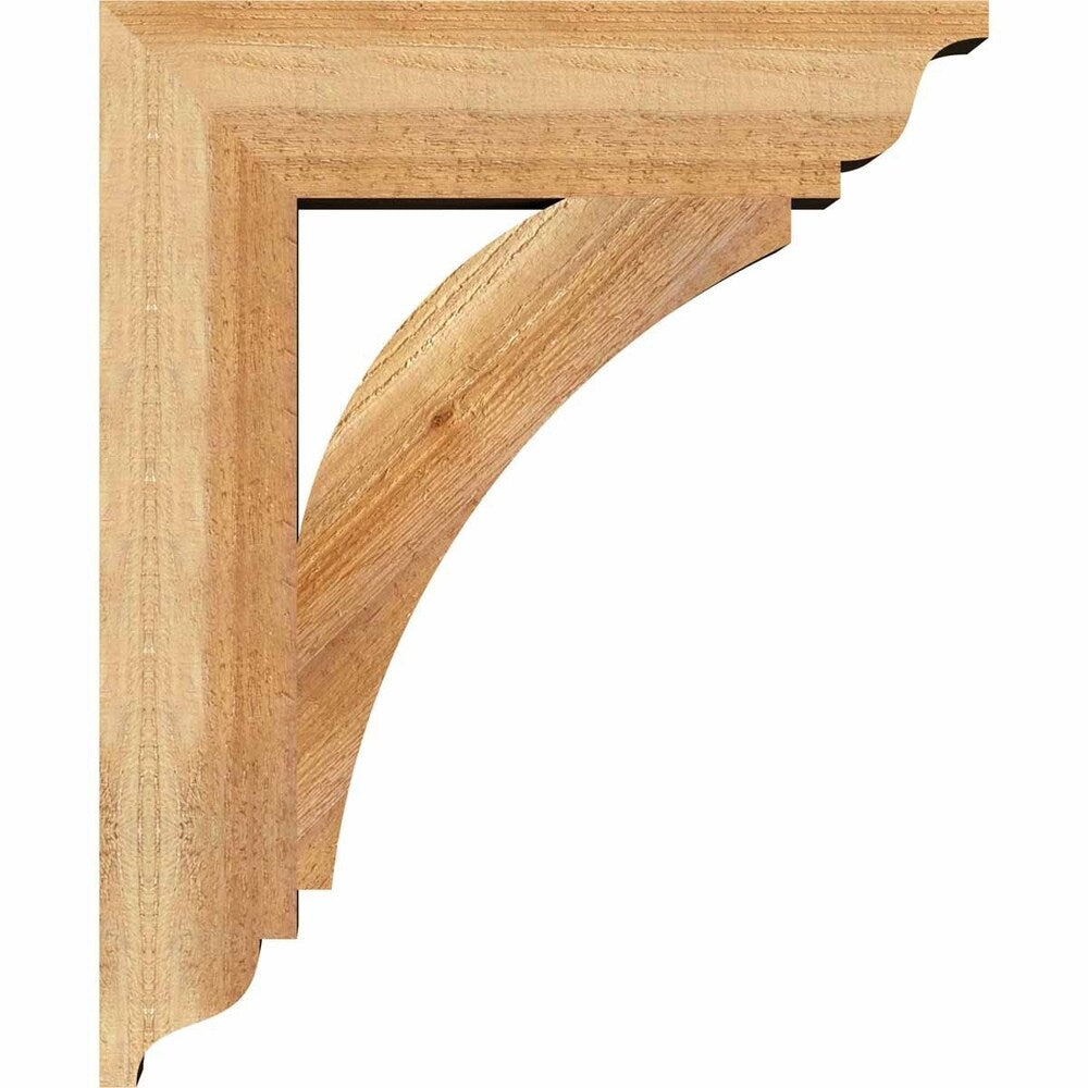 Thorton Traditional Rough Sawn Bracket, Western Red Cedar